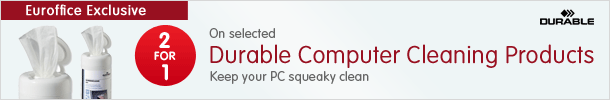 Euroffice Exclusive! Buy 1 get 1 Free on Durable Computer Cleaning Products!
