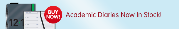 Academic Diaries Now In Stock!